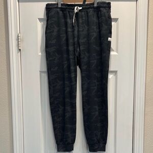 Vuori Black Camo Track Pants